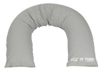 Poz-In-Form Halbmondkissen 200 x 30 cm, grau>>>>