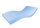 CARFLEX AD-Matratze m.ECO Inko,-Bezug dunkelblau 200x90x14cm,