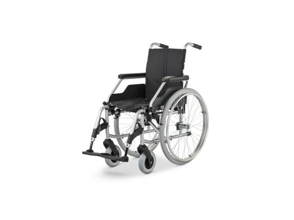 Rollstuhl FORMAT 3.940, mit Trommelbremse silverline>>>>SB 51 cm