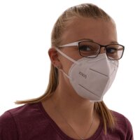 Mund-Nasenmaske FFP2 NR weiß(VE25)(Ossenberg)