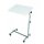 Bett-Tisch Easy Grau Weiss Betttisch Beistelltisch Bett-Tisch kippbar