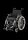 Rollstuhl EUROCHAIR2 2.750,SB46,PU,silverline,