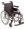 Rollstuhl Action 2 NG Seitenteil desk, mit Trommelbremse silbergrau>>>>SB 38 cm