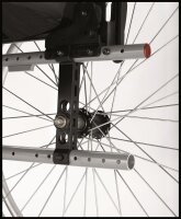 Rollstuhl Action 2 NG mit Seitenteil lang, mit Trommelbremse silbergrau>>>>SB 48 cm