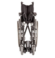 Leichtgewichtrollstuhl CANEO S mit Kombiarmlehnen, und Trommelbremse PU elfenbein>>>>SB 39 cm