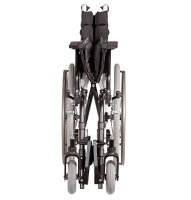 Leichtgewichtrollstuhl CANEO E mit Kombiarmlehnen, und Trommelbremse PU elfenbein>>>>SB 39 cm