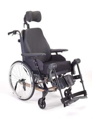 Multifunktions- und Lagerungsrollstuhl Rea Clematis Pro perlmuttbeige>>>>SB 44 cm