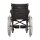 Standardrollstuhl Tomtar MR-S mit Trommelbremse, Kombiarmlehne, PU mangan grey metallic>>>>SB 45 cm
