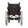 Leichtgewichtrollstuhl Tomtar MR-LG mit Trommelbremse, Kombiarmlehne, PU mangan grey metallic>>>>SB 51 cm