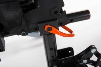 Rollstuhl Action 3 NG desk,PU, schwarz-metallic>>>>SB 45,5 cm