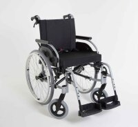 Rollstuhl Action1 R silbergrau>>>>SB 38 cm