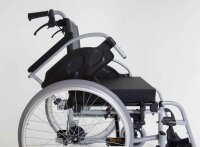 Rollstuhl Action1 R silbergrau>>>>SB 43 cm
