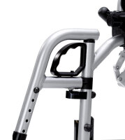 Leichtgewichtrollstuhl Pyro light silber-metallic>>>>SB 52 cm