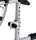 Leichtgewichtrollstuhl Pyro light Kombiarmlehnen, mit Trommelbremse silber-metallic>>>>SB 52 cm