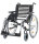 Leichtgewichtrollstuhl Pyro light optima XL, Kombi-Armlehne, PU,silber-metallic>>>>SB 52 cm