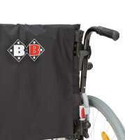 Leichtgewichtrollstuhl Pyro light optima XL, Kombi-Armlehne,PU,m. Trommelbremse silber-metallic>>>>SB 52 cm