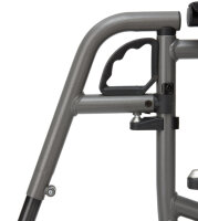 Rollstuhl S-Eco 2 anthrazit-metallic, Duo-Armlehnen, PU>>>>SB 37 cm