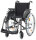 Rollstuhl S-Eco 2 anthrazit-metallic, Duo-Armlehnen, PU>>>>SB 37 cm