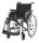 Rollstuhl S-Eco 2 anthrazit-metallic, Duo-Armlehnen, PU>>>>SB 46 cm