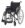 Rollstuhl S-Eco 2 anthrazit-metallic, Duo-Armlehnen, PU>>>>SB 52 cm