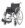 Rollstuhl S-ECO 300,SB43,PU,Duo-Armlehnen,TB,silber,