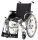 Leichtgewichtrollstuhl Pyro start plus+ Duo-Armlehne,PU>>>>Farbe: silber SB 37 cm