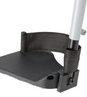 Leichtgewichtrollstuhl Pyro start plus+ mit Trommelbremse Duo-Armlehne,PU>>>>Farbe: silber SB 46 cm