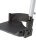Leichtgewichtrollstuhl Pyro start plus+ mit Trommelbremse Duo-Armlehne,PU>>>>Farbe: silber SB 46 cm