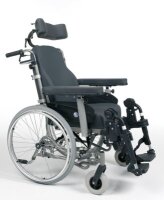 Multifunktionsrollstuhl Inovys Evo, inkl. Tisch und Seitenpelotten B23.BZ8.AB6.C89.L58C.B12A.L04>>>>SB 45 cm