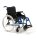 Leichtgewicht-Rollstuhl D200-V B03.B06.B80 metallicblau>>>>SB 38 cm