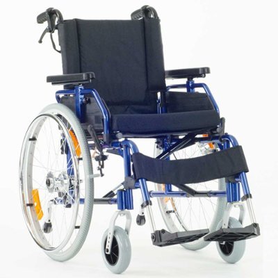 Rollstuhl 1.300 UF, mit Trommelbremse nachtblau-metallic>>>>SB 51 cm