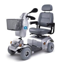 Scooter Agin,4-rad,6km/hBatterie trocken,silber(Dietz)