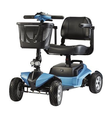 BECHLE Scooter listo,4-rad,6km/h blau(Dietz)