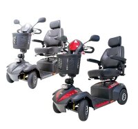 Scooter BL350 Envoy,4-rad,6km/h,50AH,kirschrot,