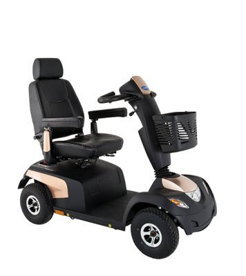 Elektro-Scooter COMET PRO 4-rad, 15 km/h>>>>Farbe: silber