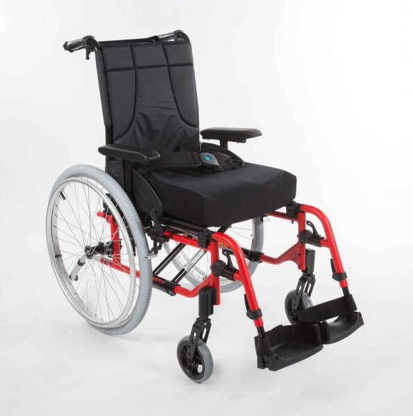 Multifunktionsrollstuhl Netti 4U CE Standardausstattung, blau>>>>SB 40 cm