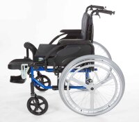 Multifunktionsrollstuhl Netti 4U CE Standardausstattung, blau>>>>SB 40 cm