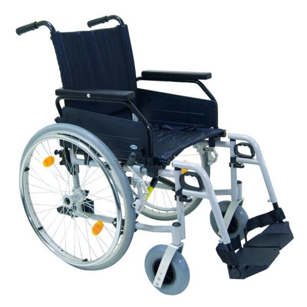 Standardrollstuhl ROTEC SB45,silber(Drive Medical),