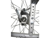 Standardrollstuhl ROTEC SB45,silber(Drive Medical),