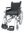 Standardrollstuhl ROTEC SB45,silber(Drive Medical),