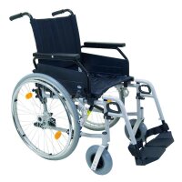 Standardrollstuhl ROTEC SB45,m.TB silber(Drive Medical),