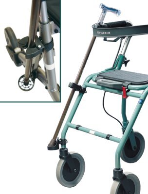 Stock-und Gehstützenhalter für,Rollatoren,