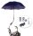 Rollatorschirm 99, passend 99% aller Rollatoren Farbe: blau