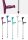 Anatomic-Softgriff-Stütze, Druckknopfverstellung>>>>Farbe: grau links