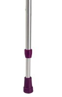 Anatomic-Softgriff-Stütze m.,Druckknopf grau/natur...