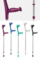 Anatomic-Softgriff-Stütze m.,Clip blau/natur links,...