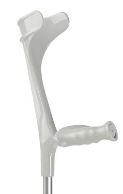 Anatomic-Softgriff-Stütze m.,Clip schwarz/natur rechts, 1 Stück.