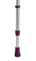 Anatomic-Softgriff-Stütze m.,Clip brombeer/natur...