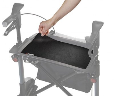 Antirutsch-Matte für Tablett TOPRO Troja, schwarz>>>>