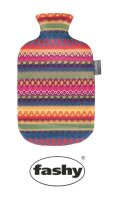 Wärmflasche 2l m.Bezug,Peru-Design(Fashy),